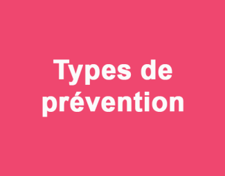 Types de prévention des PRS