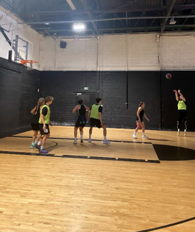 Initiation au Basket 3x3 à la Hoops Factory de Mons-en-Barœul - 2024